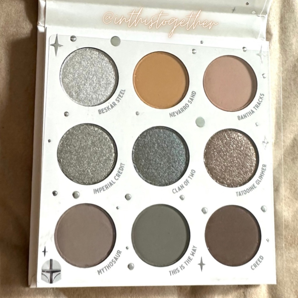 Star Wars x Colourpop The Mandalorian Palette - Picture 3 of 8